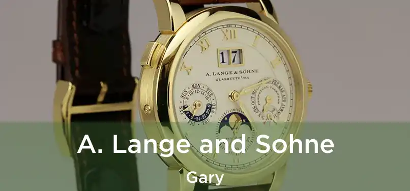 A. Lange and Sohne Gary